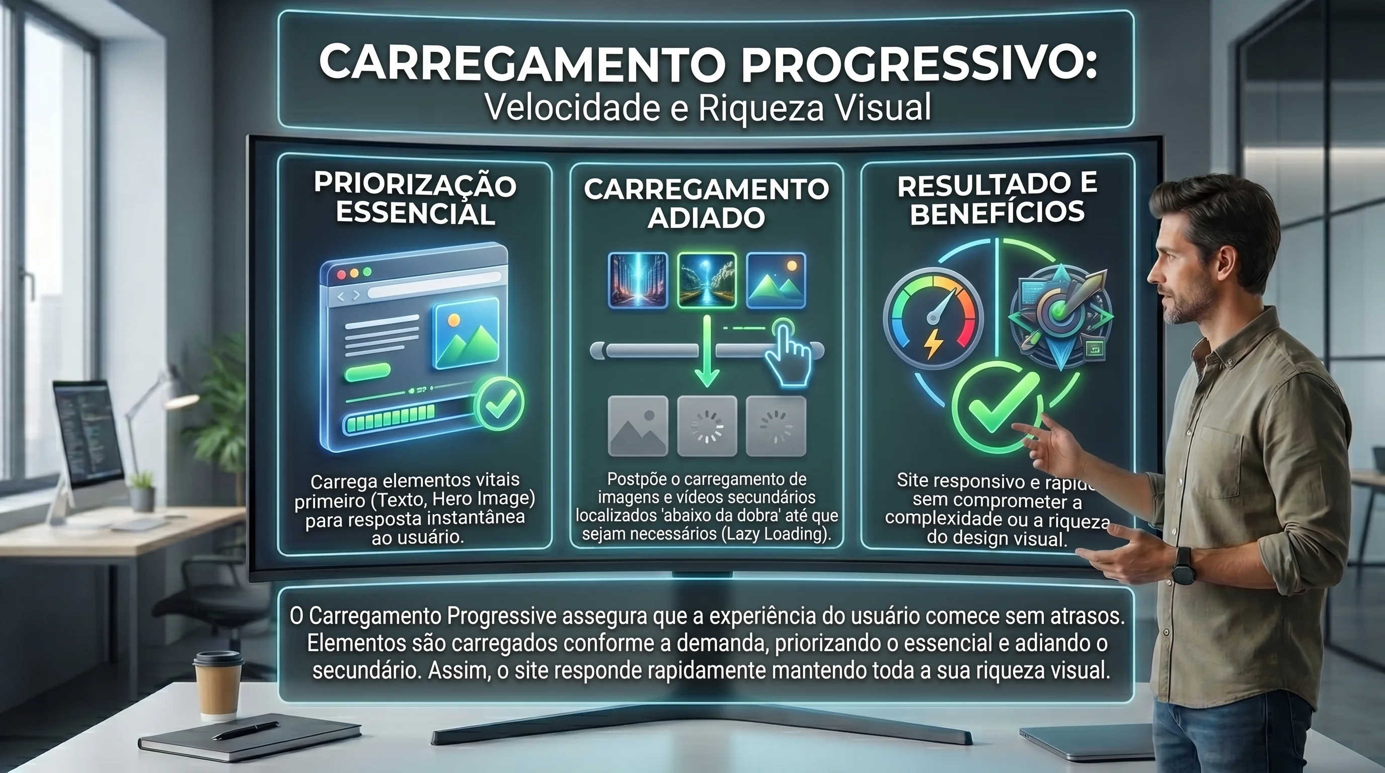 Carregamento progressivo